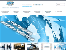 Tablet Screenshot of americanriverintl.com